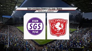 ⚽ SGS Essen Women vs FC Twente Women ⚽  Women Club friendly 08172024  PES 2024 [upl. by Hendricks855]