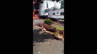 Tragedi Bintaro 9 Desember 2013 Kereta Api VS Truk BBM Pertamina [upl. by Ereveneug465]