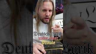 🇩🇪📖 unter 1 Minute💪🏻 №17 books deutsch booktok [upl. by Yrokcaz]