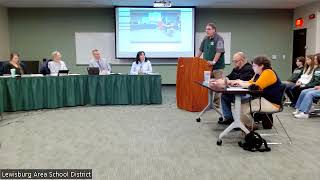 Lewisburg Area School District Board Meeting  December 4 2023 [upl. by Irbmac249]