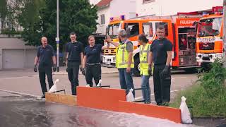 Eine Bierbank gegen Hochwasser  Extremwettertag am 200724 [upl. by Ailene433]