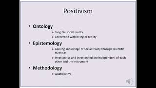 Research Paradigms  Philosophy of Research [upl. by Norward]