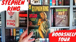 Stephen King Bookshelf Tour Entire Stephen King Book Collection [upl. by Terrell302]