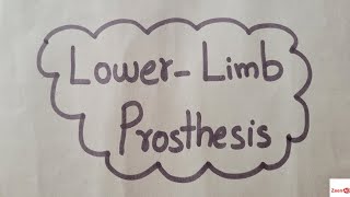 Lower Limb ProsthesisTypes Of Lower Limb ProsthesisImmediate PostOperative Prosthesis [upl. by Ahseital]