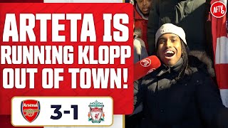 Arteta Is Running Klopp Out Of Town  Arsenal 31 Liverpool [upl. by Melita]