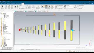 Design of Phased Array Antenna Based on the LPDA Antenna cst hfss [upl. by Derrek]