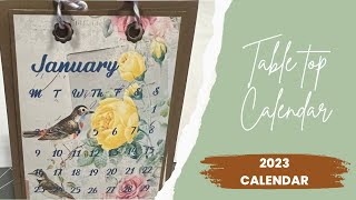 2023 Calendar quickly put together [upl. by Doane885]