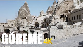 Göreme Cappadocia walking tour 4k 60fps [upl. by Fishman390]