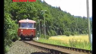 KBS 602 Bilderbogen Eifelquerbahn Andernach  Gerolstein 198990 [upl. by Strickland715]