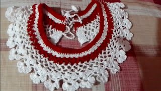 কুশি কাটার তৈরি নেক ডিজাইনHousewife life with Asmaul Hosnacrochet sewing stitching [upl. by Qulllon]