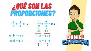 ¿QUÉ SON LAS PROPORCIONES Super facil  Para principiantes [upl. by Zenia]