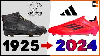 Evolution of adidas Football Boots Messi Bellingham Boot History [upl. by Nylirad]