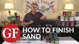 How to Finish Sand [upl. by Jenelle15]