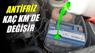 Antifriz Kaç Kmde Değişir  Radyatör Suyu Değişim Süresi [upl. by Wyatt]