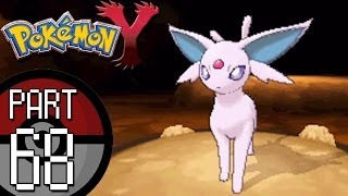 Pokemon X and Y  Part 68 Victory Road  Cave Exploration and Finding TM03 Psyshock [upl. by Teillo]