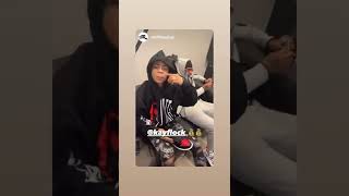 Kay Flock⛪️🏴‍☠️On Video Copping the New Air Jordan 1’s Unreleased before it came out‼️ [upl. by Keeryt]