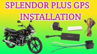 SPLENDOR PLUS GPS TRACKER INSTALLATION [upl. by Bernt352]