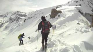 Vom Stubai nach Ischgl mit Tourenskiern 201103 [upl. by Margetts]