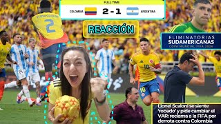 Colombia 2 vs 1 Argentina I Reacción Eliminatorias 2026 I Victoria Cafetera 🔥⚽ [upl. by Nnyrb]