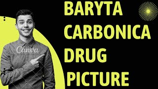 BARYTA CARB DRUG PICTURE  BARYTA CARBONICA DRUG PICTURE [upl. by Edette]