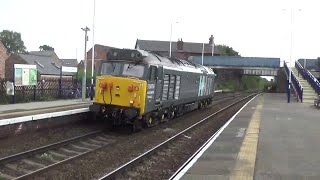 British Railways 2024Church Fenton Variety inc 50 008 amp Classes 66 155 185 195 221 amp 802 [upl. by Lindsley597]