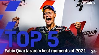 Fabio Quartararos Top 5 Moments of 2021 [upl. by Anerom501]