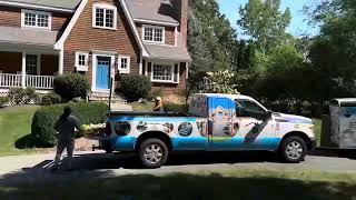 Waterproofing concrete foundation in Andover MA [upl. by Constantia]