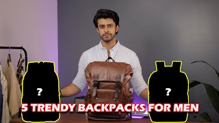 BUDGET BAGS  BACKPACKS FOR MEN 2023  STYLISH BACKPACKS FOR MEN [upl. by Hound116]