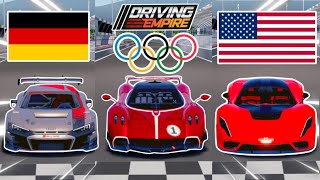 INSANE Driving Empire Olympics [upl. by Nylesoj]