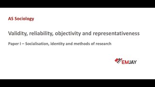 Validity reliability as concepts of research methods [upl. by Warrin290]