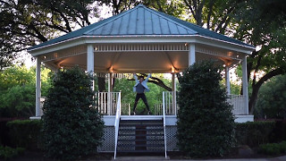 Maddie Massingill Dancing in Dallas singing in the rain [upl. by Pirbhai]