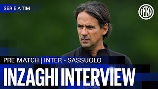 INTER vs SASSUOLO  PREMATCH INTERVIEW 🎙️⚫🔵 [upl. by Seedman]