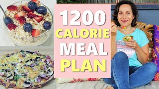 1200 Calorie Meal Plan To Lose Weight Fast Healthy amp Delicious [upl. by Anil]