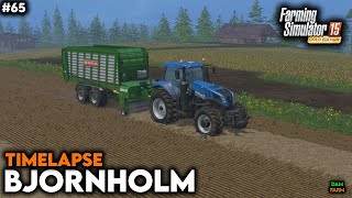 Barley sales straw collection amp sowing of wheat and canola  FS15 Timelapse Bjornholm  65 [upl. by Benis981]