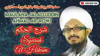 Syarah AlHikam Hikmah 38  Maulana Jalalluddin Ahmad ArRowi AlAmani AlNaqsyabandi AlMujaddadi [upl. by Leeth157]