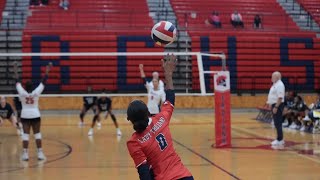 2023  2024 BCHS Volleyball Area Tournament Highlights [upl. by Knarf]