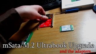 mSataM2 Ultrabook Adapter Drive Swap with Acronis Free [upl. by Ellednahc881]