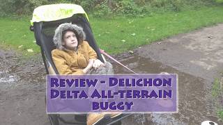 A mums review of the Delichon Delta 3 wheel allterrain buggy wheelchair [upl. by Kcin475]