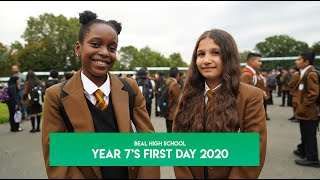 Welcome To Beal High School  Year 7 First Day  2020 [upl. by Ongun]