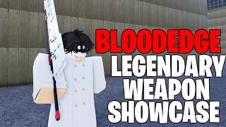 Type Soul New Arrancar Legendary Weapon BLOODEDGE Showcase [upl. by Rellek]