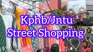 Vlog 6Street Shopping at JntuBest Street Shopping streetshopping shopping youtube youtuberyt [upl. by Pohsib]