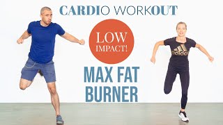 30 Min Fun Cardio Workout To Music  All Standing  Low Impact [upl. by Tersina49]