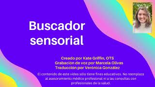 Procesamiento Sensorial Buscador sensorial [upl. by Hooke]