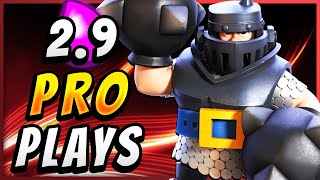 29 ELIXIR MEGA KNIGHT SPAM DECK is TAKING OVER CLASH ROYALE [upl. by Acinomahs]