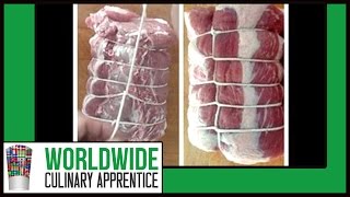 Butchering amp Frenching a Rack of Pork StepbyStep Guide [upl. by Assirt]