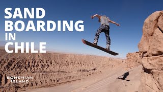 Sandboarding in Chiles Death Valley Atacama Desert [upl. by Ohnuj]