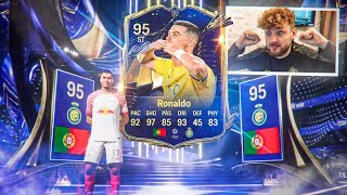 ЭТО ТОТИ КРИШТИАНУ РОНАЛДУ ПЕРВЫЙ ОБЛАДАТЕЛЬ  ОБЗОР НА TOTY CR7 95 REVIEW EA FC 24 [upl. by Vaden]