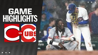 Reds vs Cubs Game Highlights 6124  MLB Highlights [upl. by Caz]