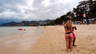 Chaweng Beach Ko Samui Thailand 2024 4K [upl. by Mayram]