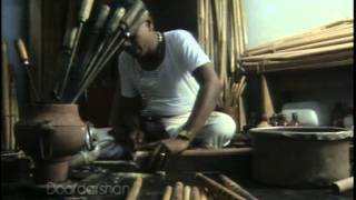 MAKNG OF INDIAN BAMBOO FLUTE [upl. by Anelliw]